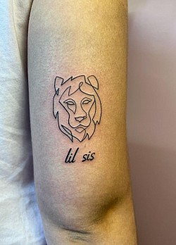 Smartattoo , tatuaggi , tatuaggio , tatuaggi bologna , tatuaggio bologna , fineline , handpoke , animal , leone , lion